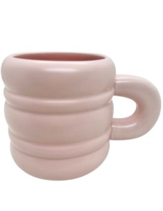 Taza Ceramica - Color Rosa Pastel cod 265131