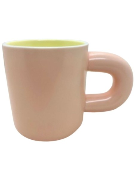 Taza Ceramica Bicolor cod 265126