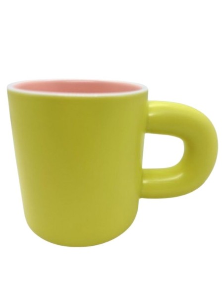 Taza Ceramica Bicolor cod 265128