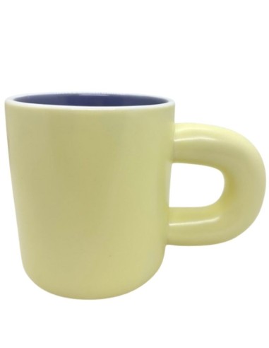 Taza Ceramica Bicolor cod 265125