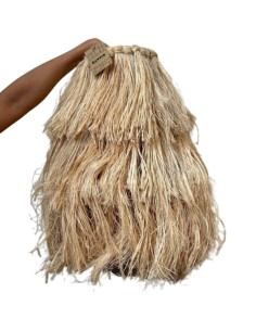 Pantalla de Fibra Natural Desflecada 41 cm x 27 cm cod 120304