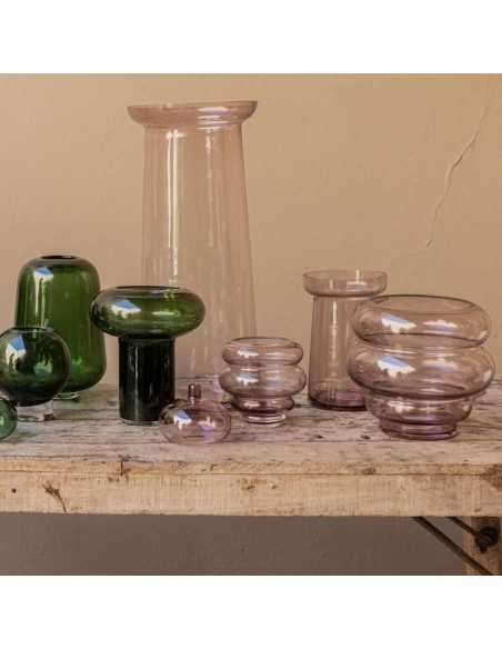 Jarron Vidrio 13cm x 13cm cod. 144176