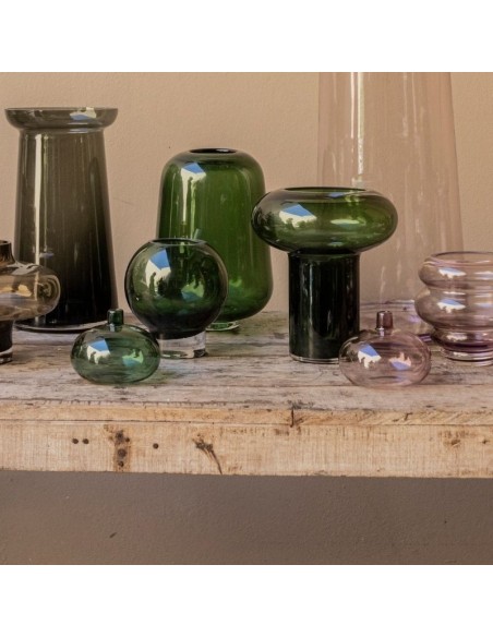 Jarron Vidrio 21cm x 18cm cod. 144171