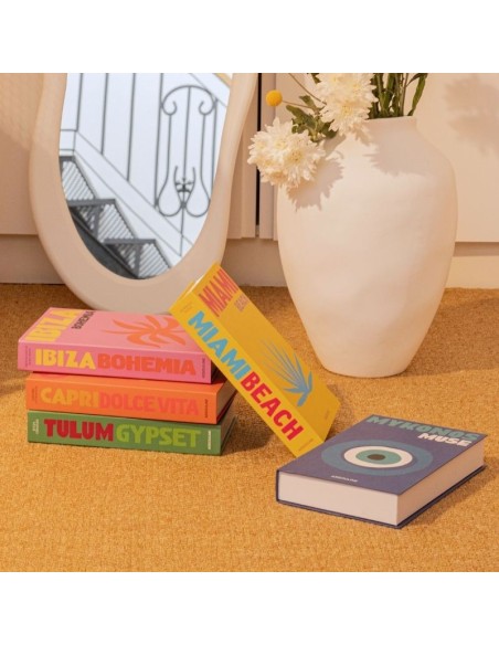 Libro Decorativo Sellado Mykonos cod. 55022