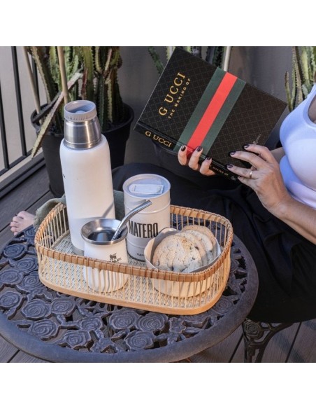 Bandeja de Rattan set x 3 cod 130905