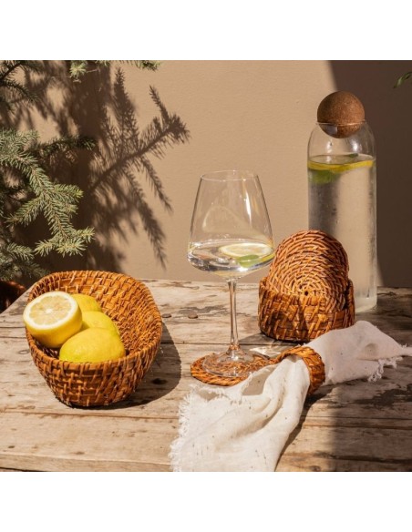 Bandeja de Rattan set x 2 cod 130911