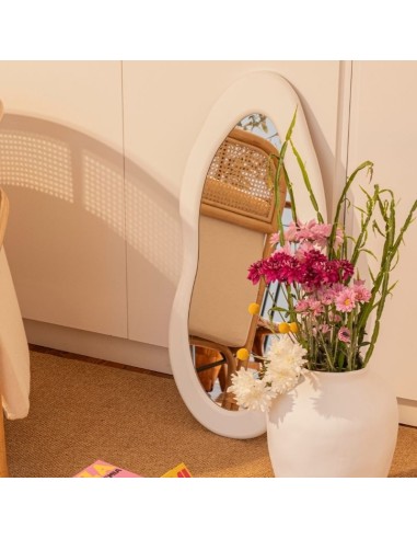 Espejo Forma Organica Madera 90 x 40 cm cod 224191