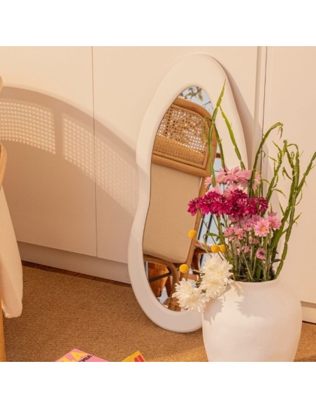 Espejo Forma Organica Madera 90 x 40 cm cod 224191