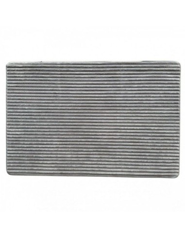 Alfombra Diseño Acanalado color Gris Claro 40x60 cod.94060