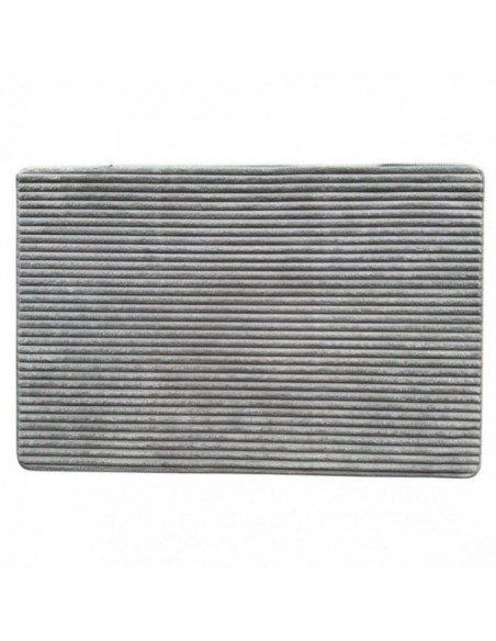 Alfombra Diseño Acanalado color Gris Claro 40x60 cod.94060