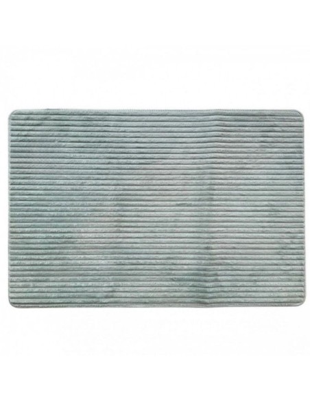 Alfombra Diseño Acanalado color Verde 40x60 cod.94061