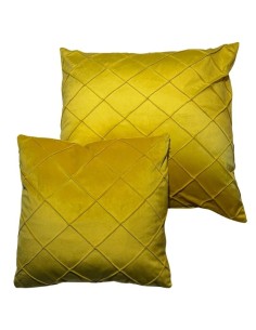 Almohadon Amarillo con relleno 45x45 cod.932502 2