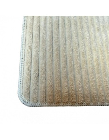 Alfombra Diseño Acanalado color Natural 40x60 cod.94062