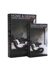 Libro Caja Home & Design Set x 2 cod. 623117