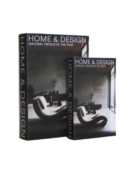 Libro Caja Home & Design Set x 2 cod. 623117
