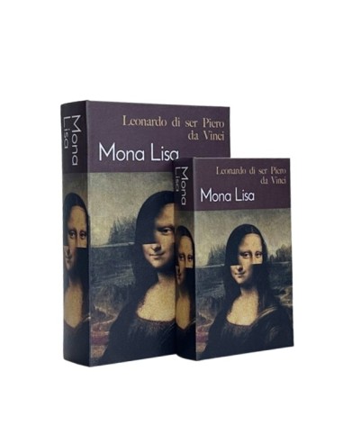 Libro Caja Mona Lisa Set x 2 cod. 623119