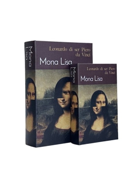 Libro Caja Mona Lisa Set x 2 cod. 623119
