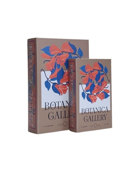 Libro Caja Botanica Gallery Set x 2 cod. 623128