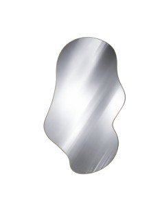 Espejo Orgánico Marco metálico dorado 60x110 Cod.005808