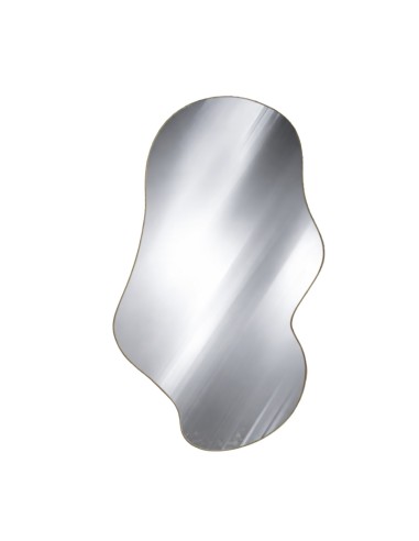 Espejo Orgánico Marco metálico dorado 60x110 Cod.005808