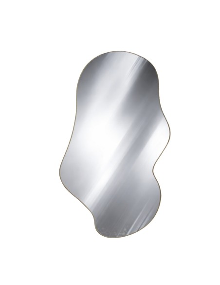 Espejo Orgánico Marco metálico dorado 60x110 Cod.005808