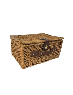 Cesta de picnic de mimbre Floreada para 2 personas Cod.959596 2