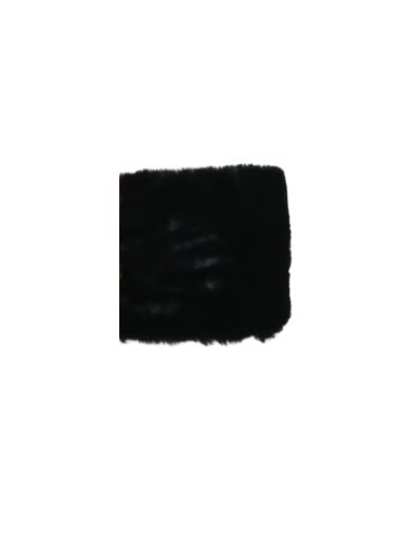 Alfombra Peluche Negro 60cm x 40cm. Cod.92214