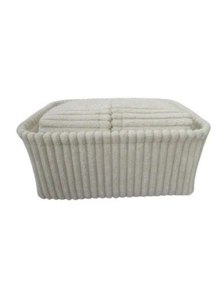Canastos Textiles Set x 4 Crema. Cod.005122
