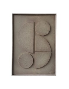 Cuadro Geo-Polyon Sand 70x50cm Cod.000005