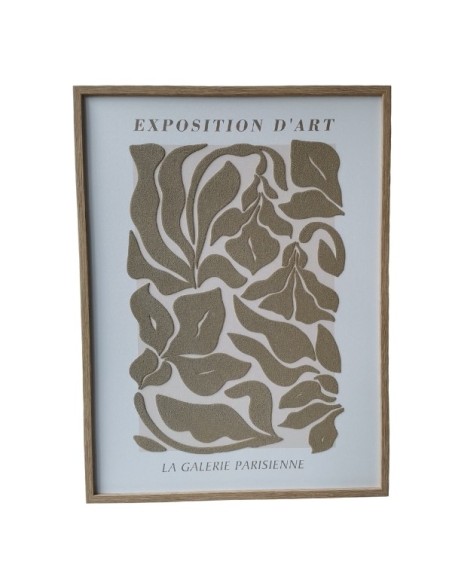 Cuadro Botánico Foam Green Cod.000008