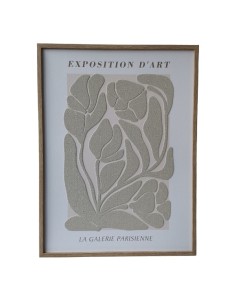 Cuadro Botánico Foam Natural Cod.000009