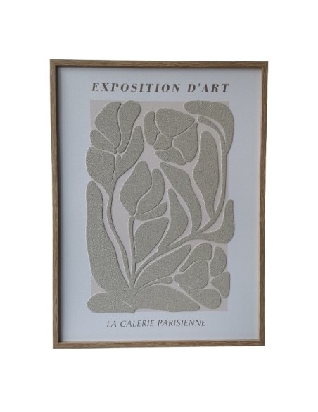 Cuadro Botánico Foam Natural Cod.000009