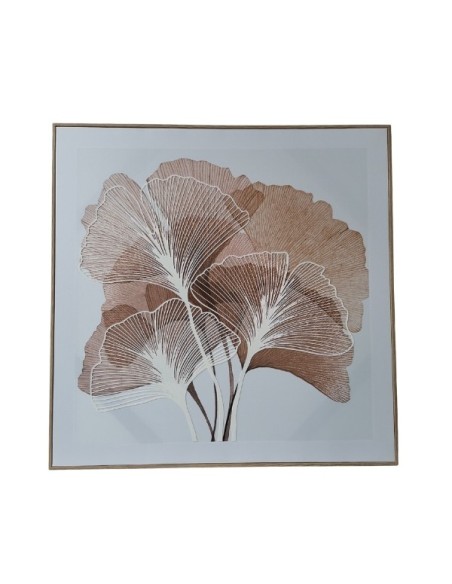 Cuadro Plaster Ginkgo Gold Cod.000010