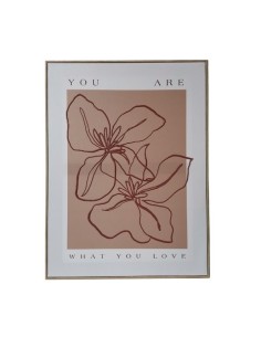 Cuadro Plaster Flower Soft Cod.000012