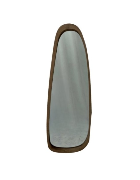Espejo Marco madera natural lustrada 39x113.5 cm Cod.024192