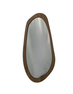 Espejo Marco madera natural lustrada 47x100cm Cod.250120