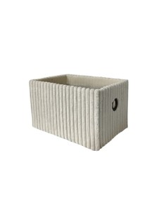 Canastos Textiles Set x 3 Crema. Cod.006122