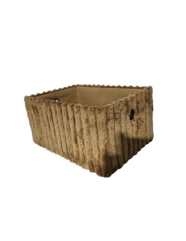 Canastos Textiles Set x 3 Marrón. Cod.009052