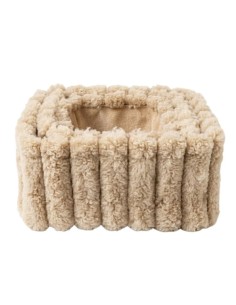 Canastos Textiles Cuadrados Set x 3 Beige. Cod.011112