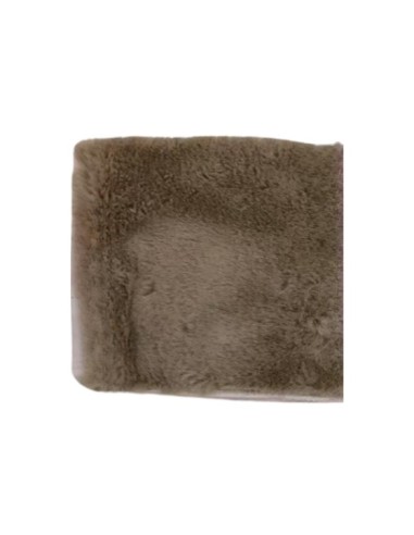 Alfombra Peluche Marrón Chocolate 60cm x 40cm. Cod.92217