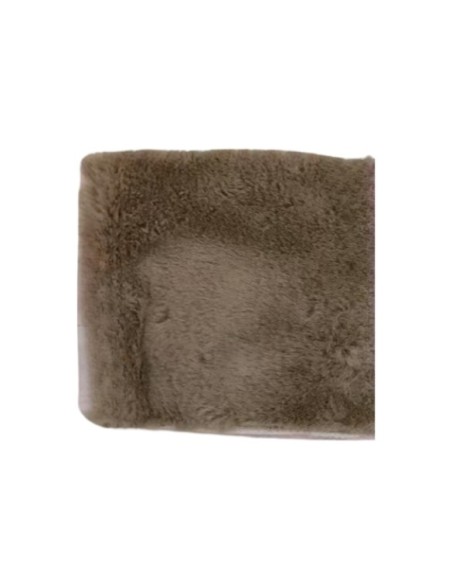 Alfombra Peluche Marrón Chocolate 60cm x 40cm. Cod.92217