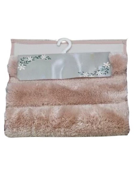 Alfombra Relieve Ondulado Rosa 60cm x 40cm. Cod.92228