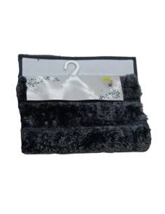 Alfombra Relieve Ondulado Negro 80cm x 50cm. Cod.92224