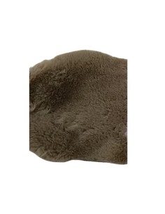 Alfombra Peluche Marrón 60cm x 40cm. Cod.92219