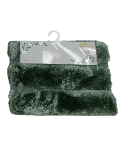 Alfombra Relieve Ondulado Verde 80cm x 50cm. Cod.92226