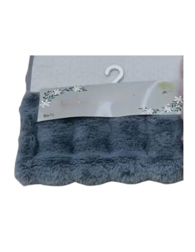 Alfombra Relieve Gris 80cm x 50cm. Cod.92206
