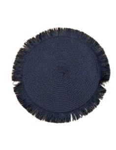 Individual centro Desflecado Negro Cod.182315