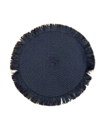 Individual centro Desflecado Negro Cod.182315