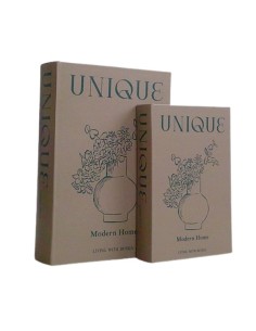 Libro Caja Unique Set x 2 cod. 623132