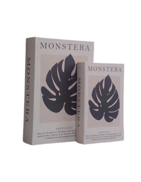 Libro Caja Monstera Set x 2 cod. 623125